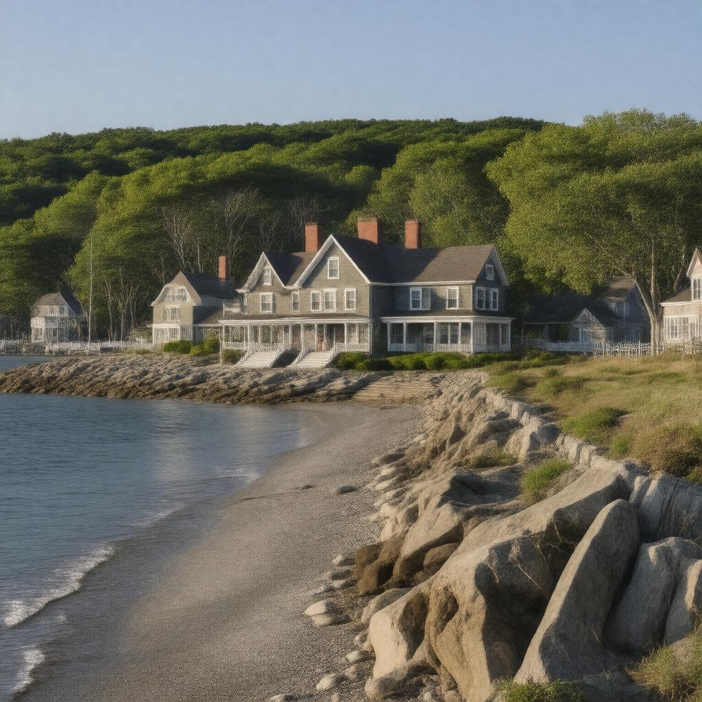 AI-created image of mainland Marblehead