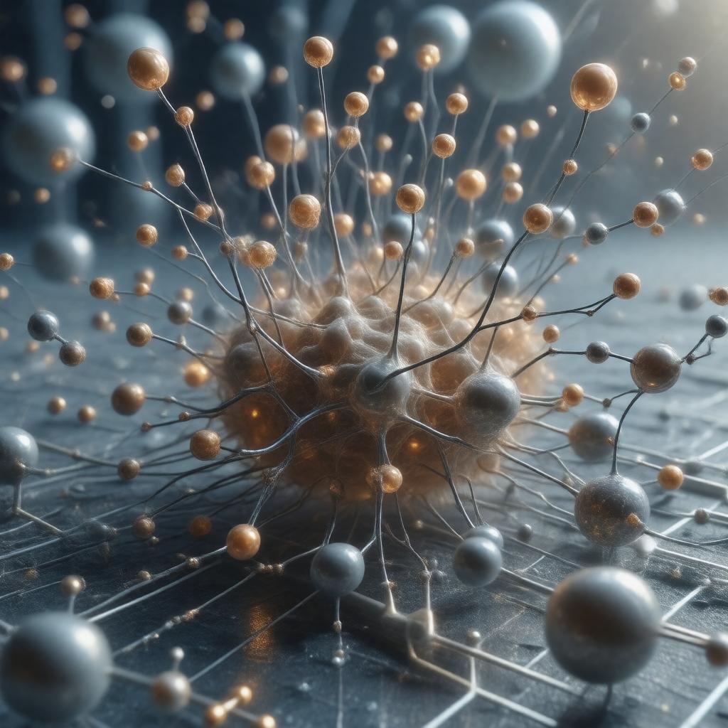 Click to view larger image AI-created image of molecular electronics