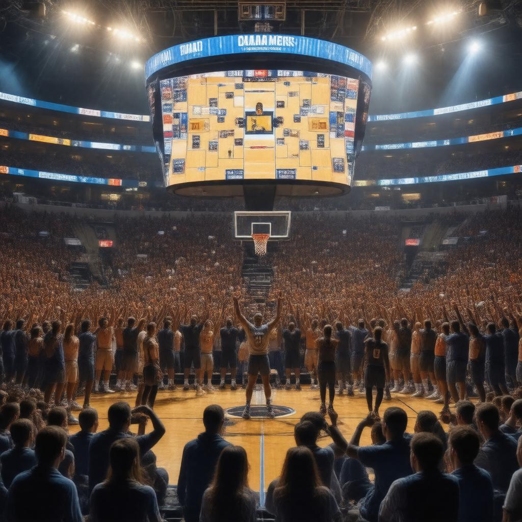 AI-created image of national championship