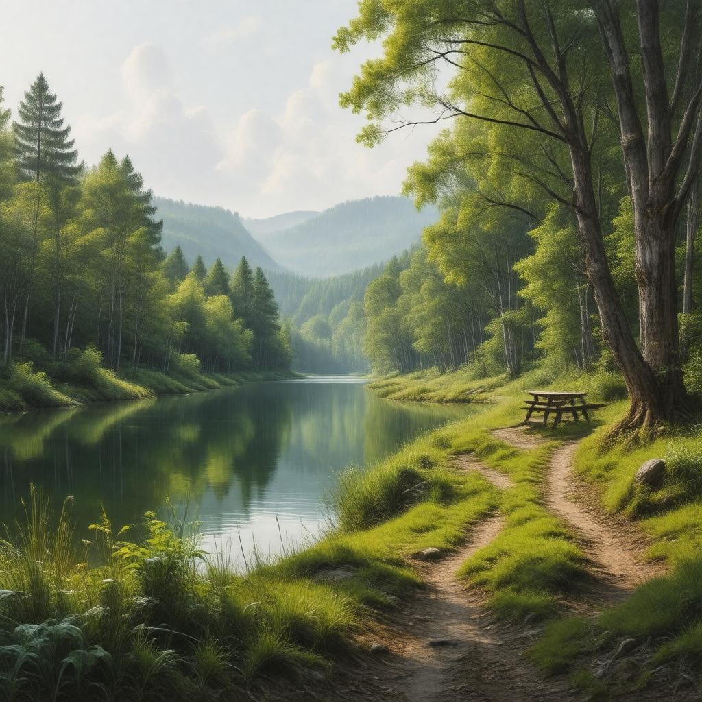 AI-created image of nature reserve