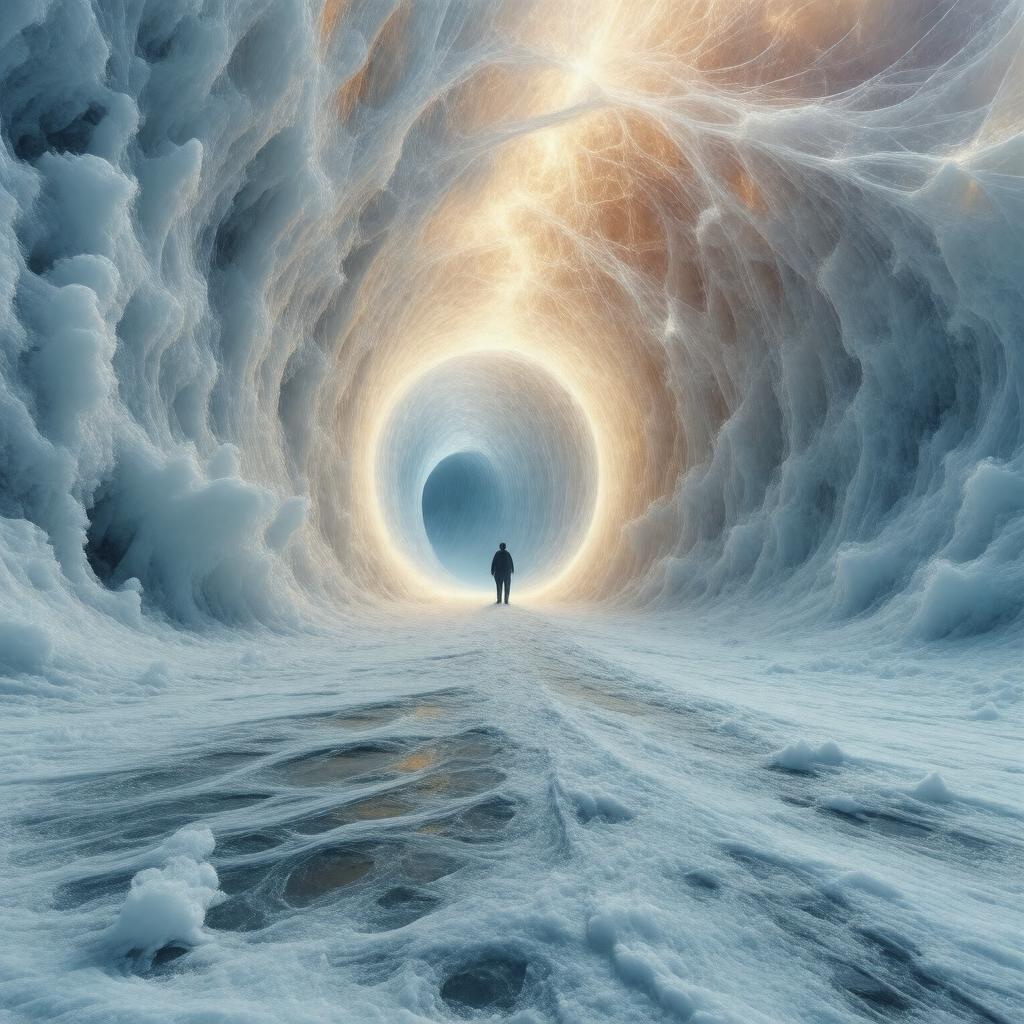 AI-created image of neutrinos