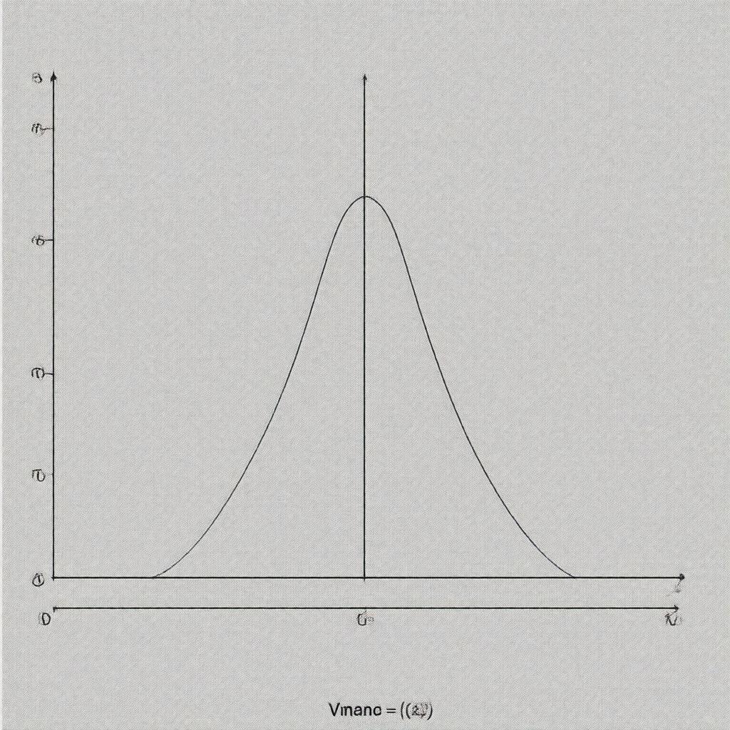 AI-created image of normal distribution