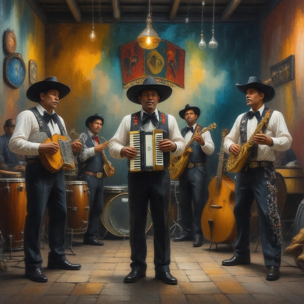 AI-created image of norteño