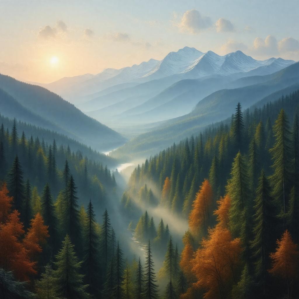 Click to view larger image AI-created image of northern Appalachian Mountains