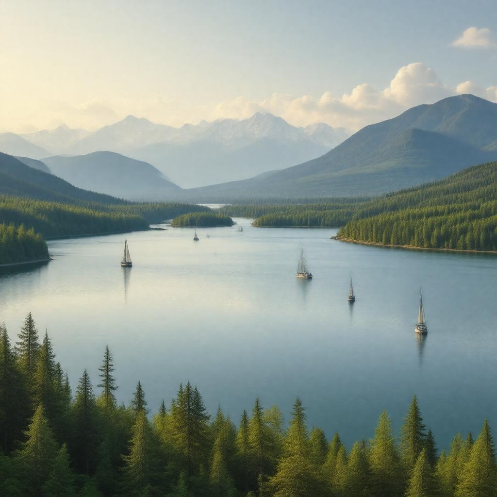 AI-created image of northern United States