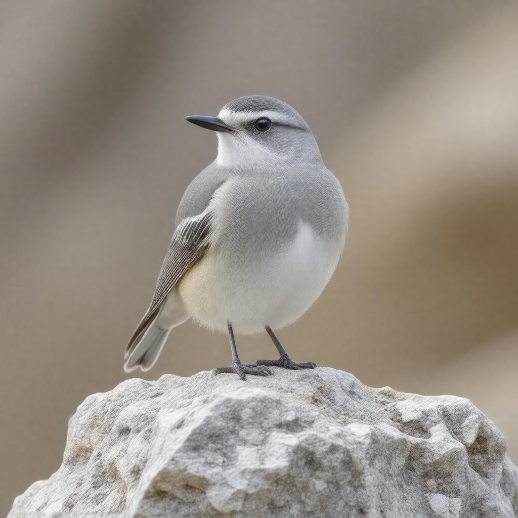 AI-created image of northern wheatear