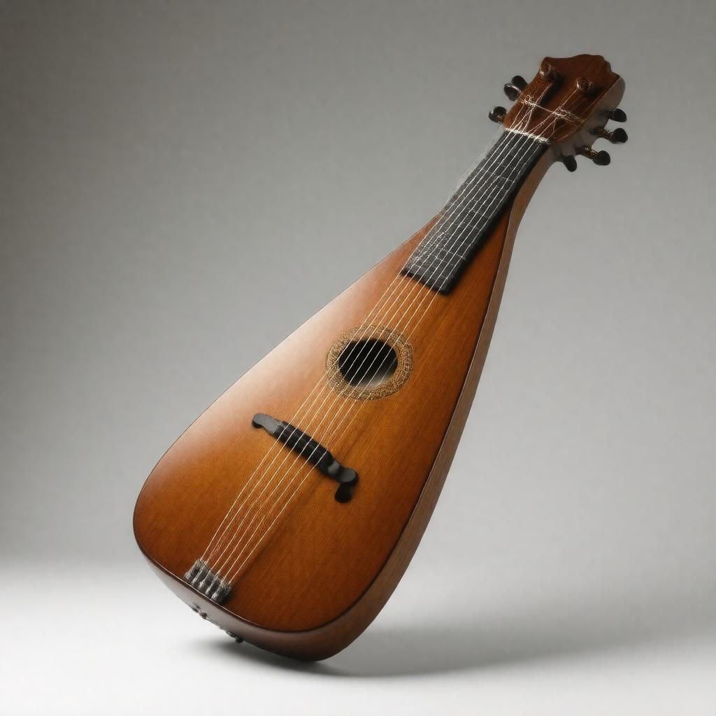 AI-created image of nyckelharpa