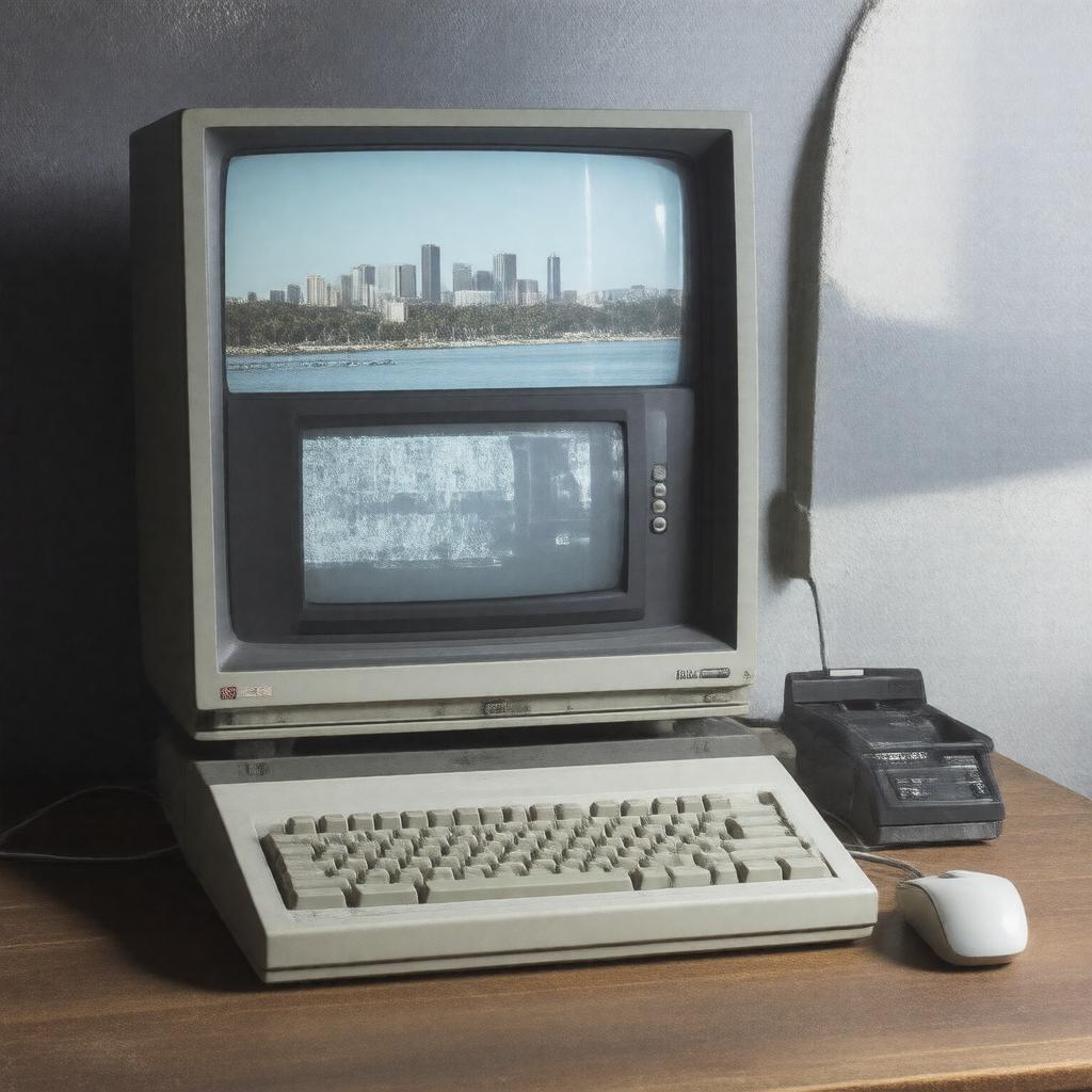 AI-created image of oN-Line System (NLS)