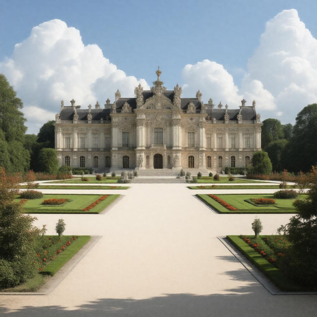 AI-created image of palace