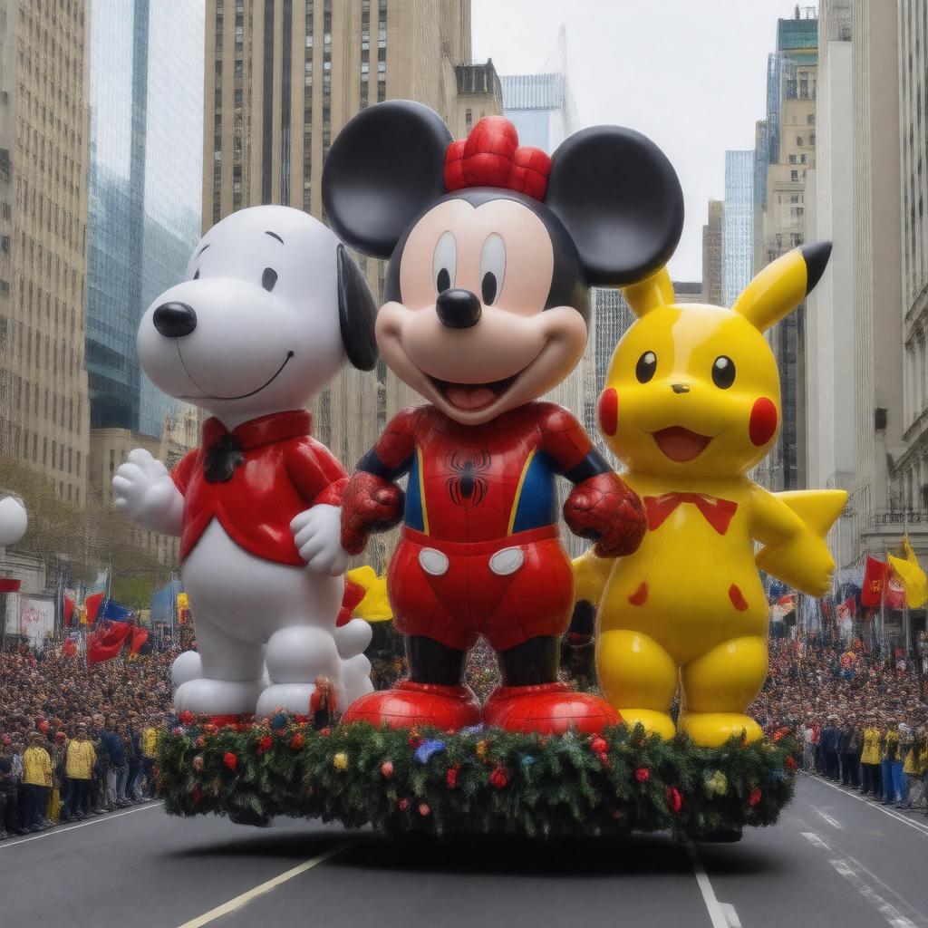 AI-created image of parade