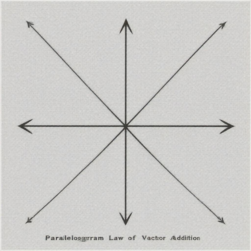 Click to view larger image AI-created image of parallelogram law