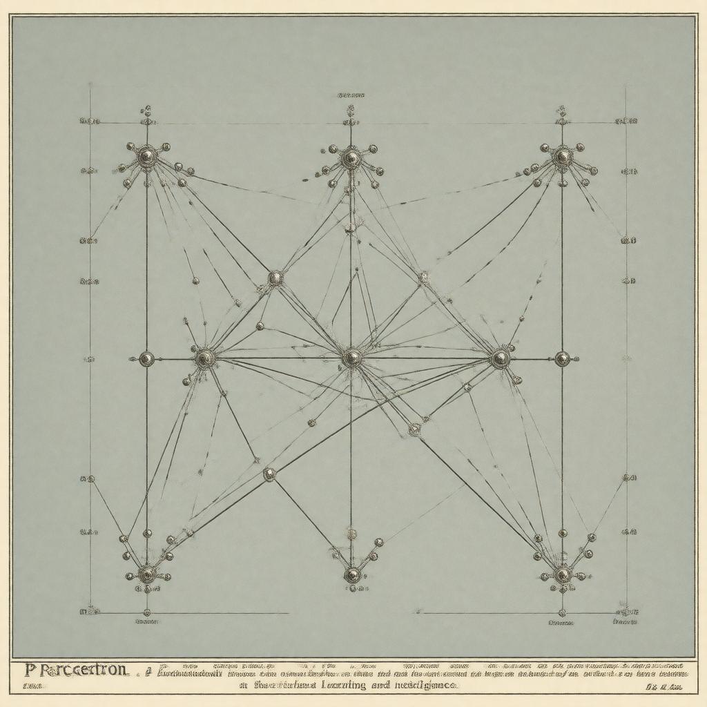 AI-created image of perceptron