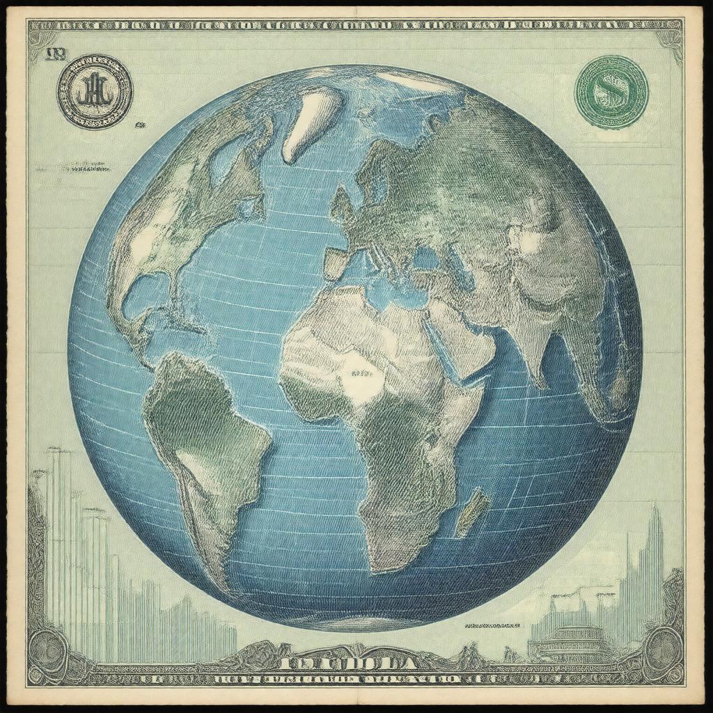 AI-created image of petrodollar system