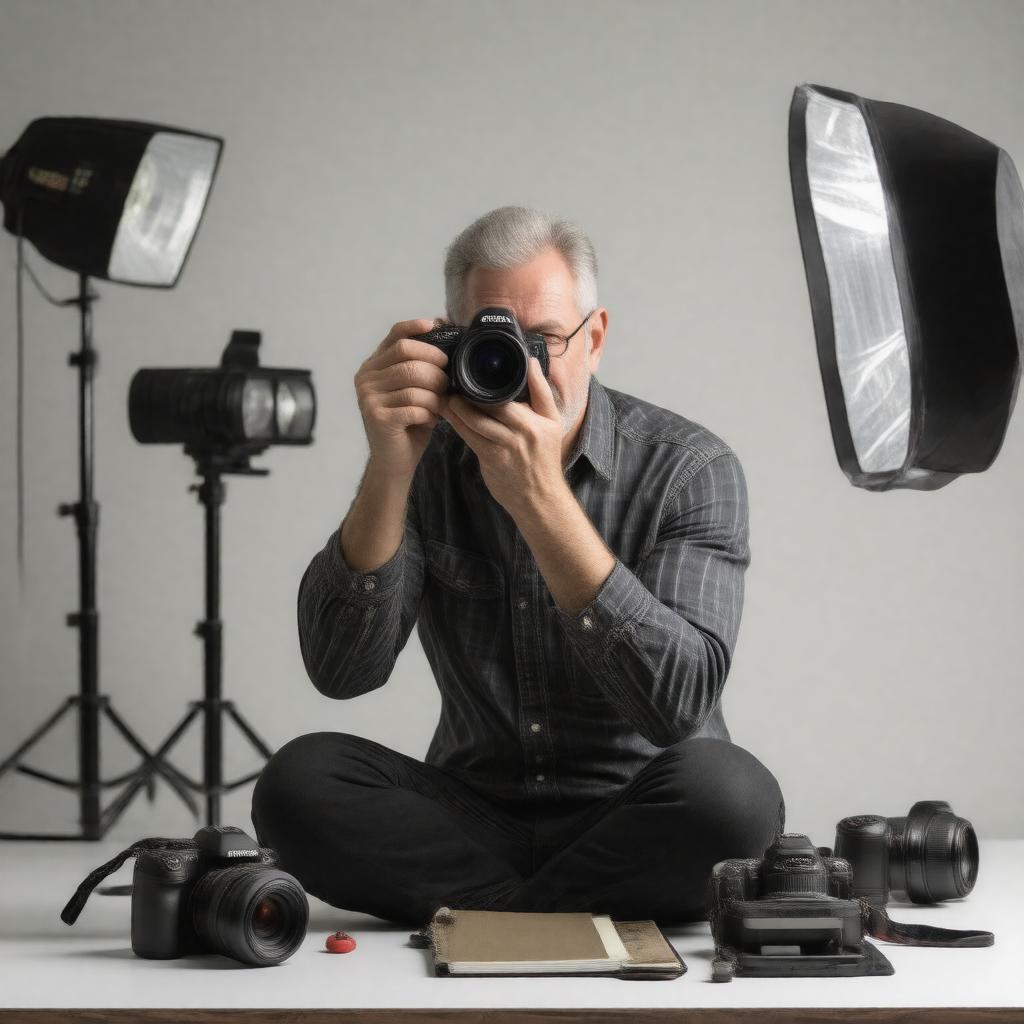 Click to view larger image AI-created image of photographer