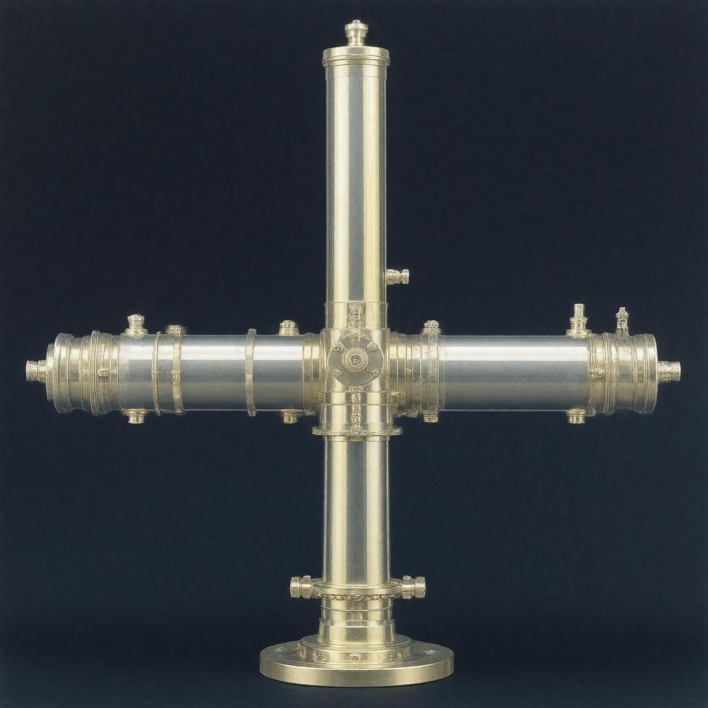 AI-created image of photographic zenith tube