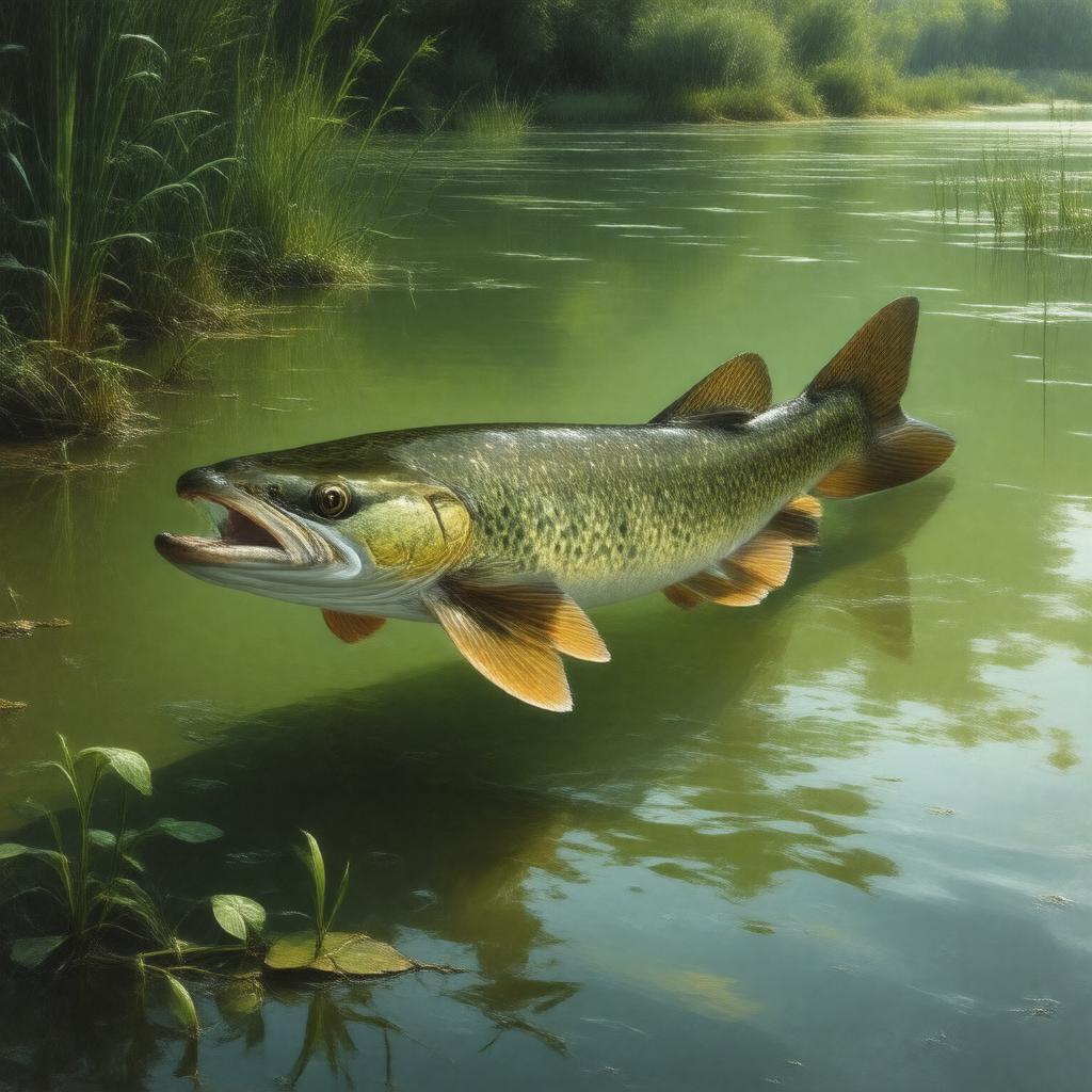 Click to view larger image AI-created image of pike