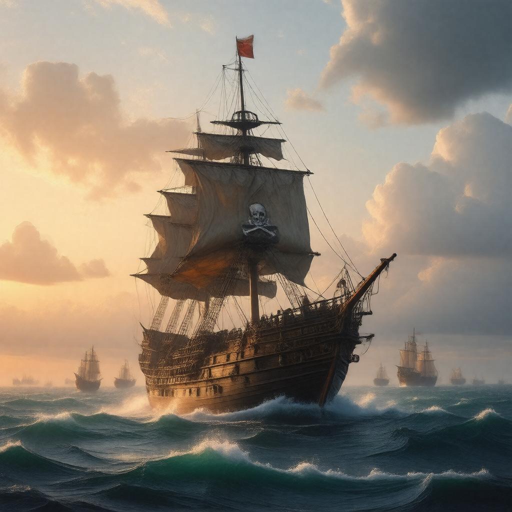 AI-created image of pirate