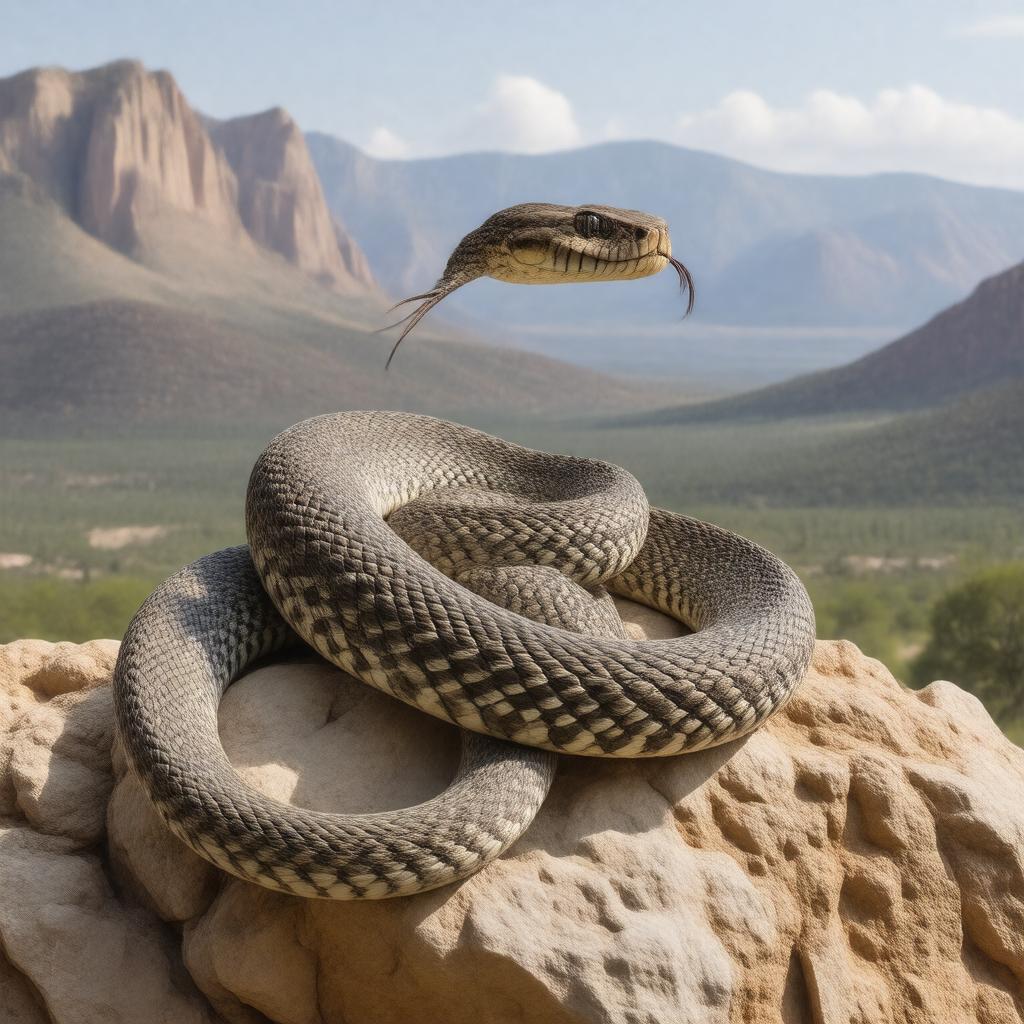 AI-created image of rattlesnakes
