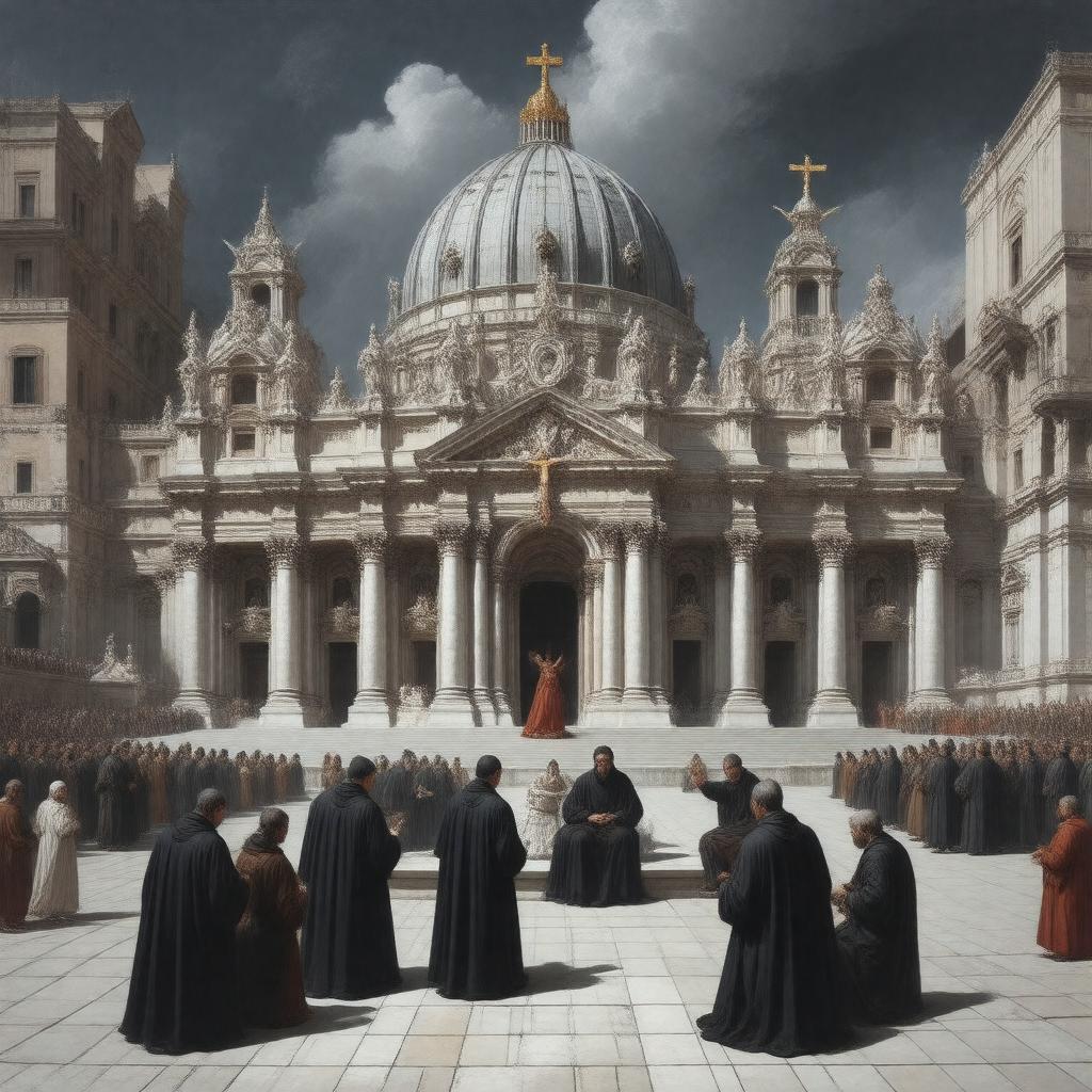 Click to view larger image AI-created image of religious organization