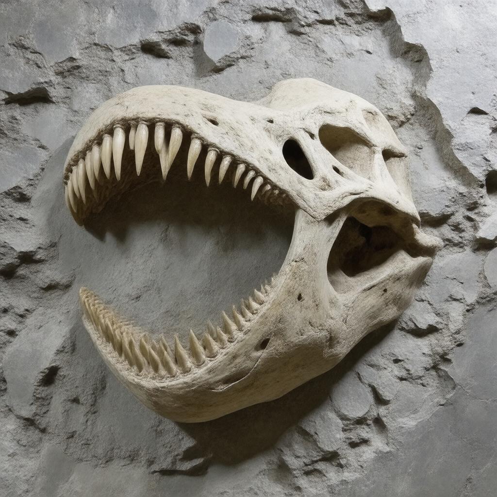 AI-created image of remains of Richardoestesia