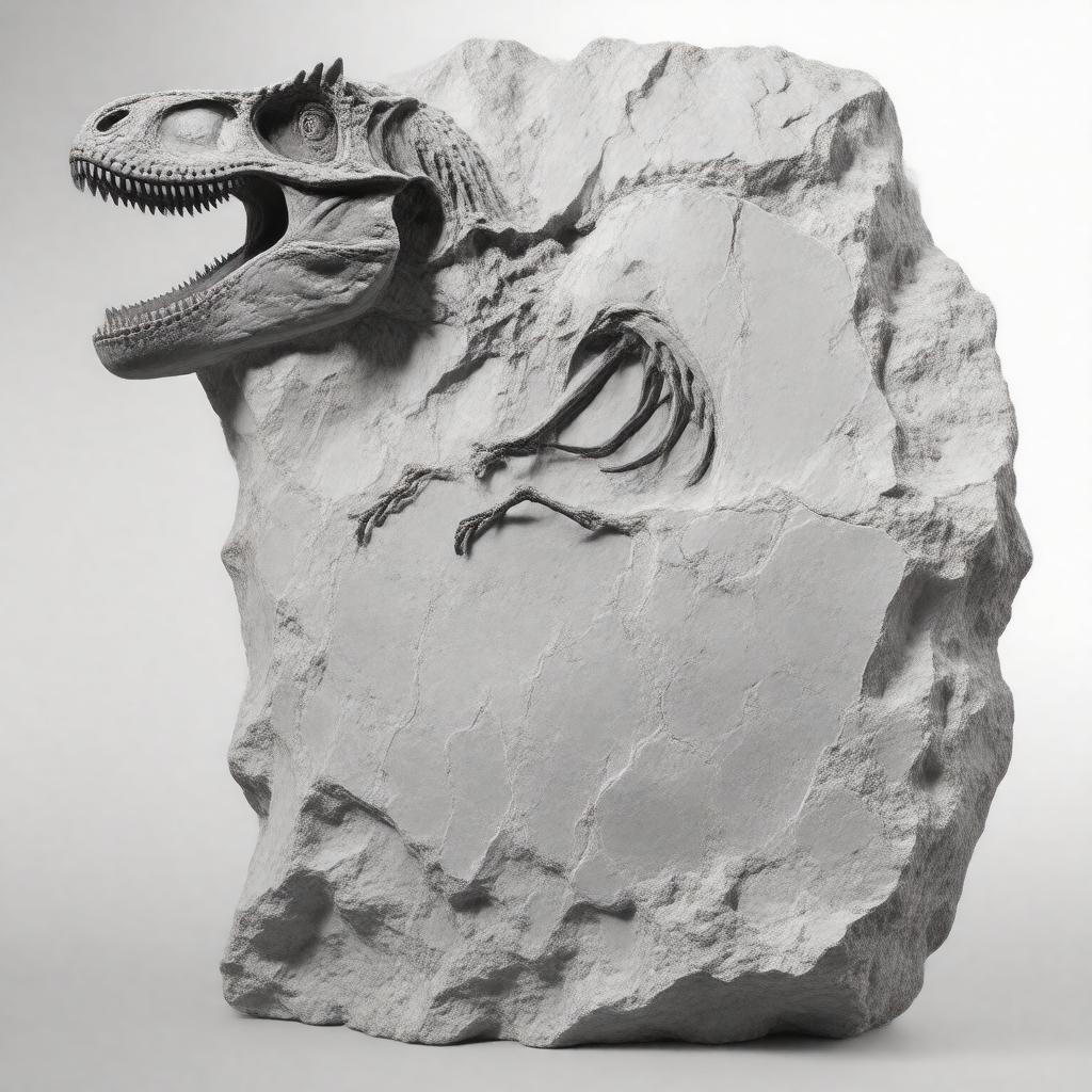 AI-created image of remains of Saurornitholestes langstoni