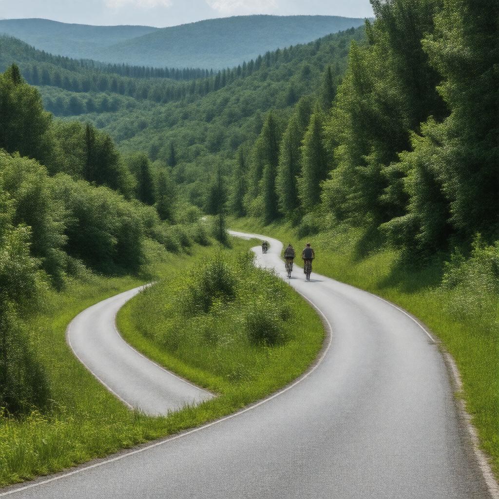 AI-created image of road