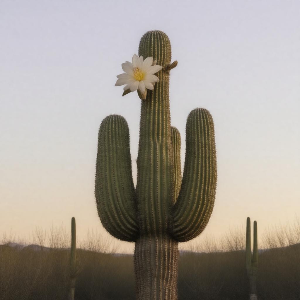 AI-created image of saguaro cactus