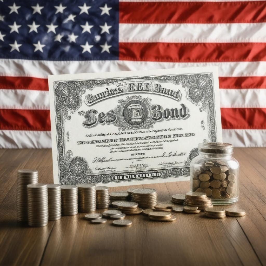 Click to view larger image AI-created image of savings bonds