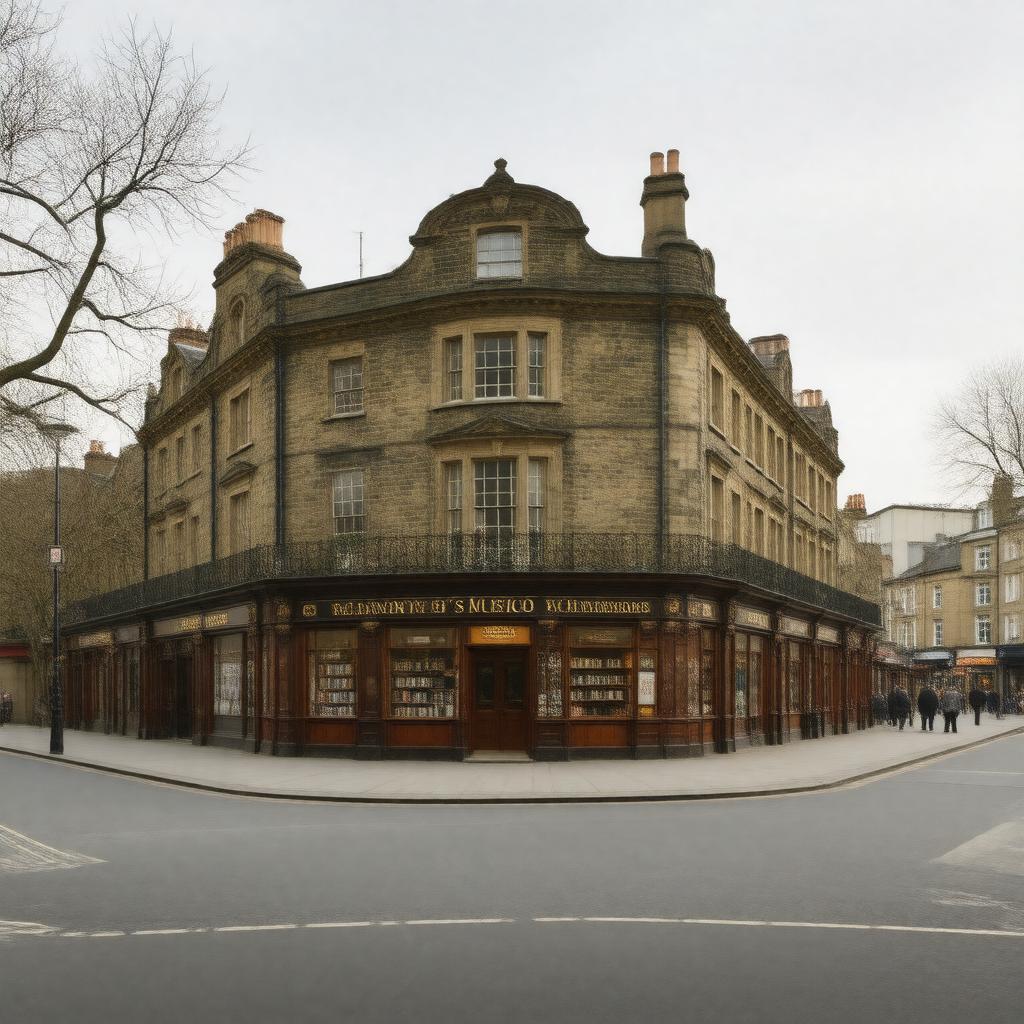 Click to view larger image AI-created image of site of former Collins's Music Hall