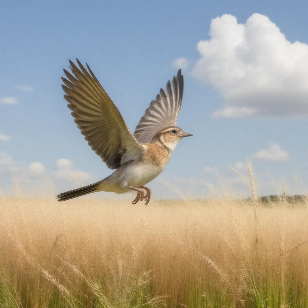 AI-created image of skylark