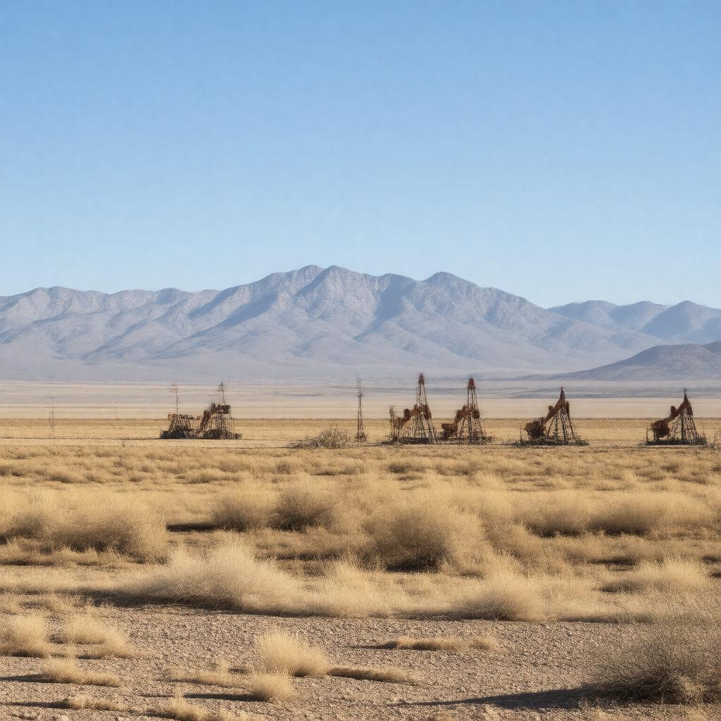 AI-created image of southeastern New Mexico