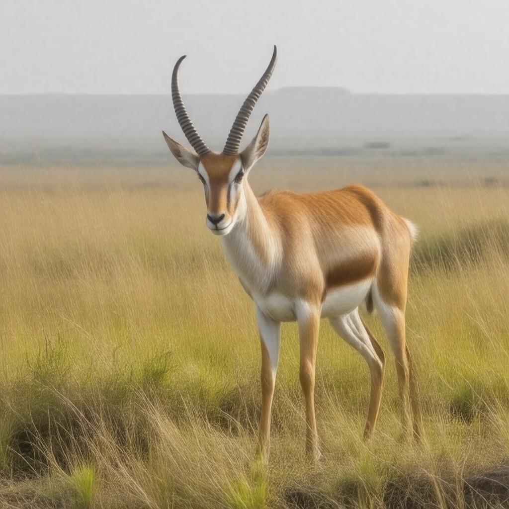 AI-created image of springbok