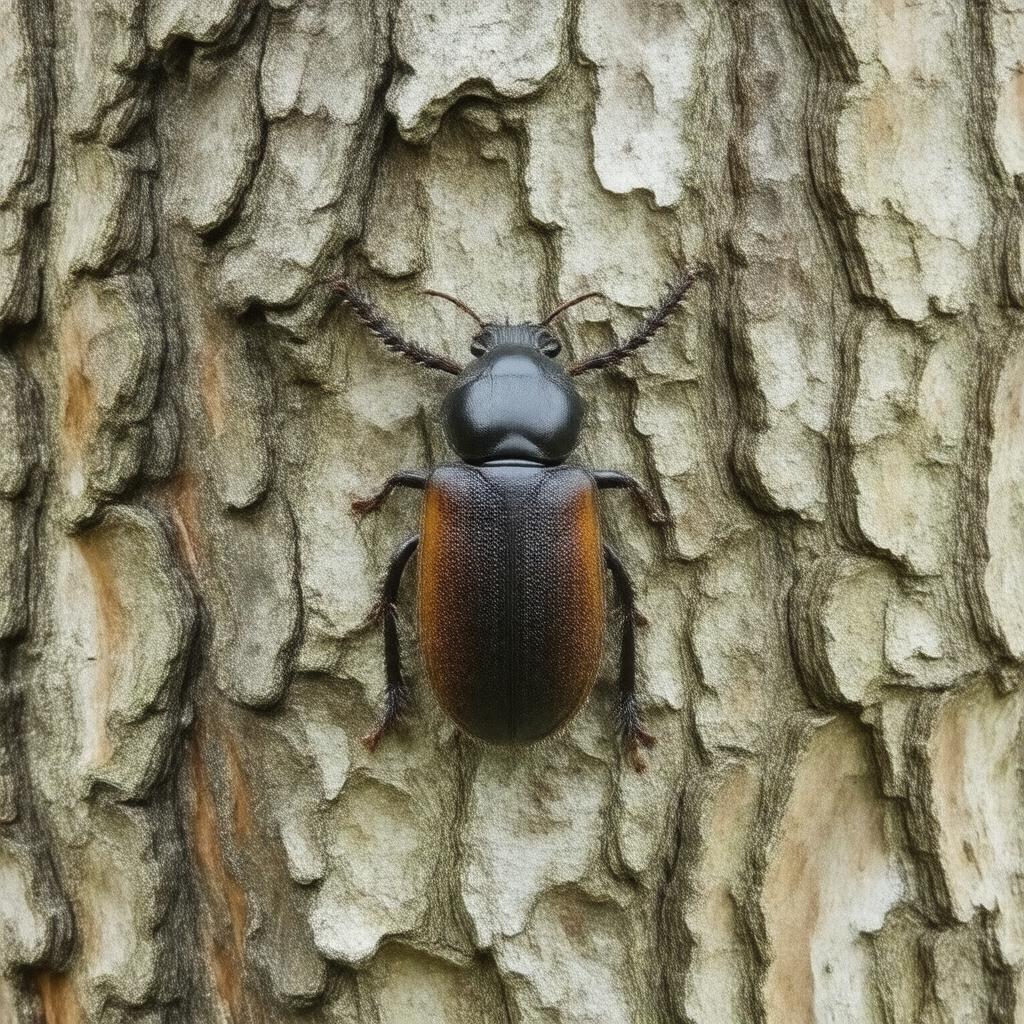 AI-created image of spruce bark beetle
