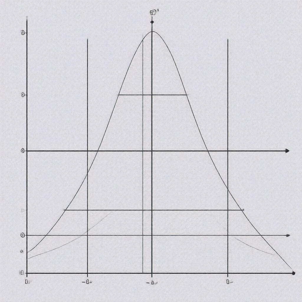 Click to view larger image AI-created image of standard normal distribution