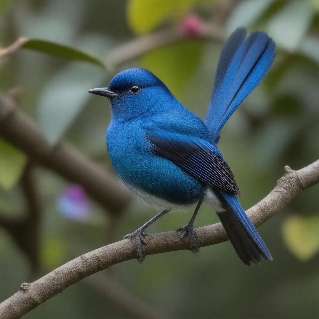 Click to view larger image AI-created image of superb fairywren