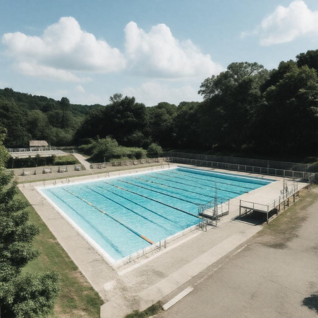 AI-created image of swimming pool