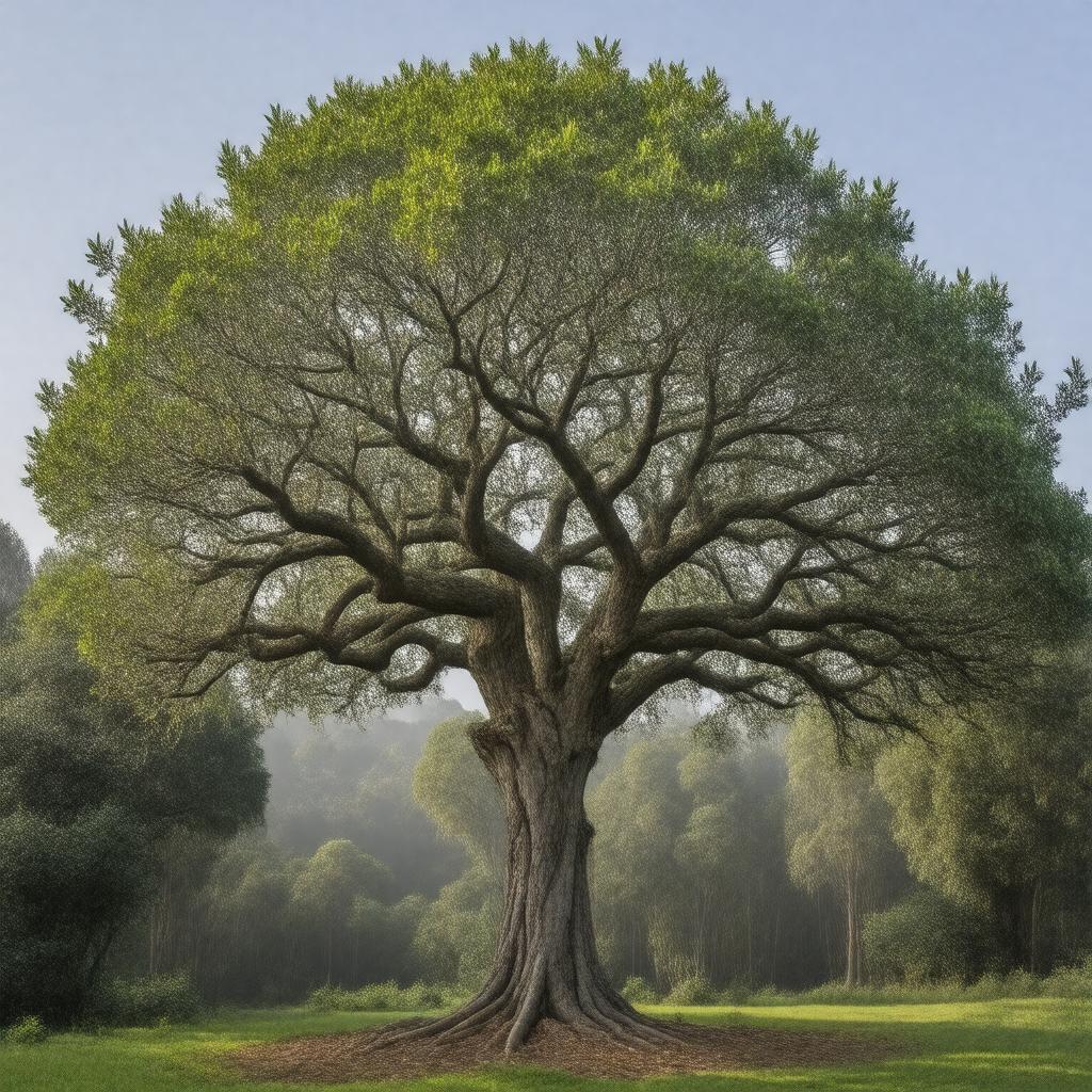 AI-created image of tanoak