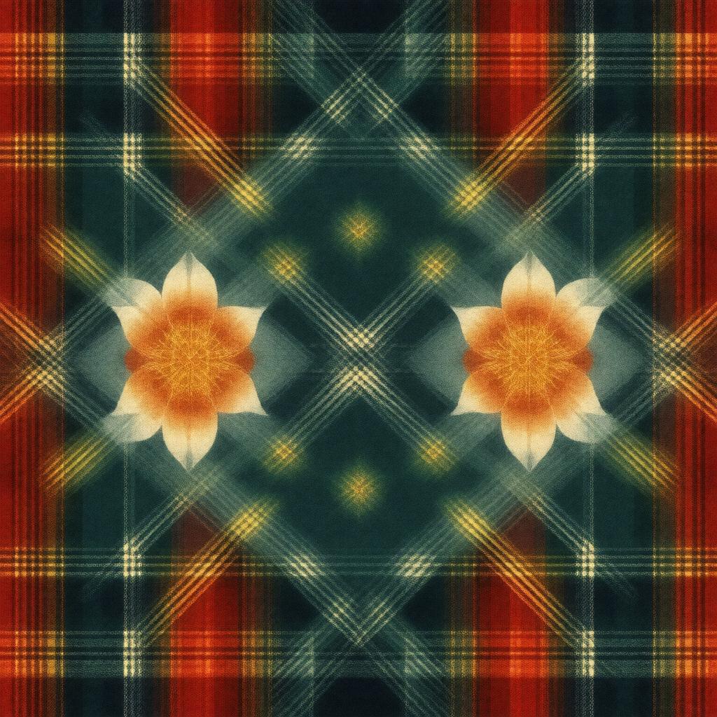 AI-created image of tartan