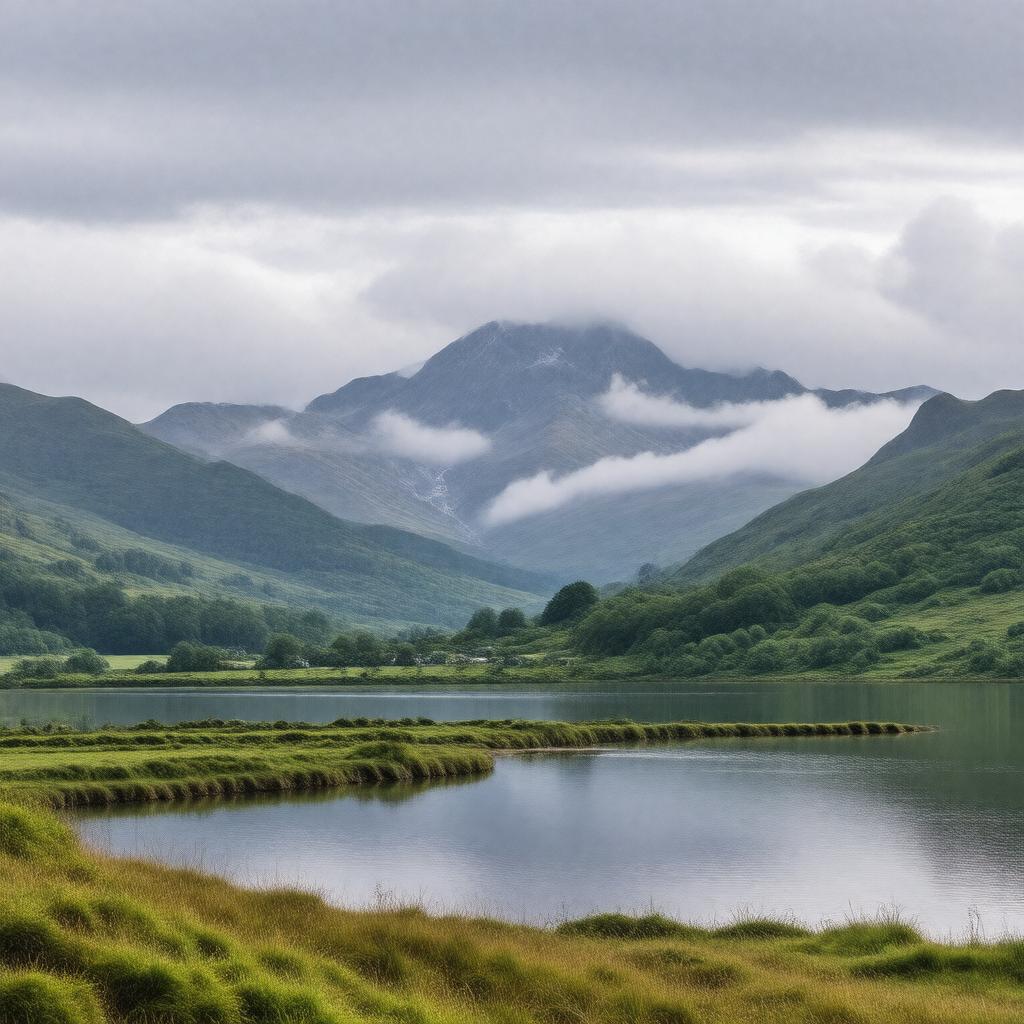 AI-created image of the Lake District