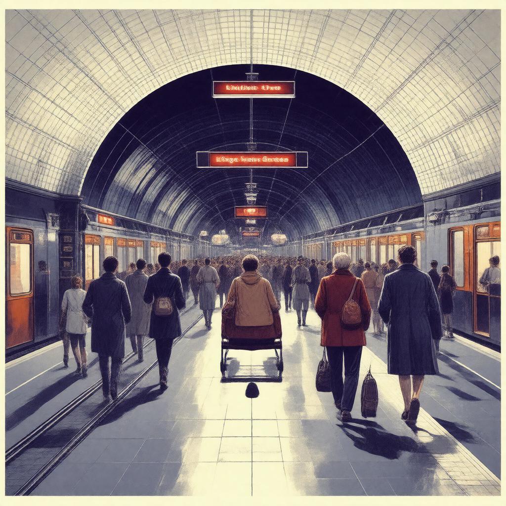 AI-created image of the Tube