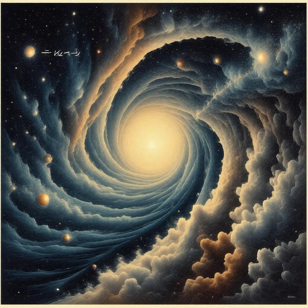 Click to view larger image AI-created image of theory of relativity