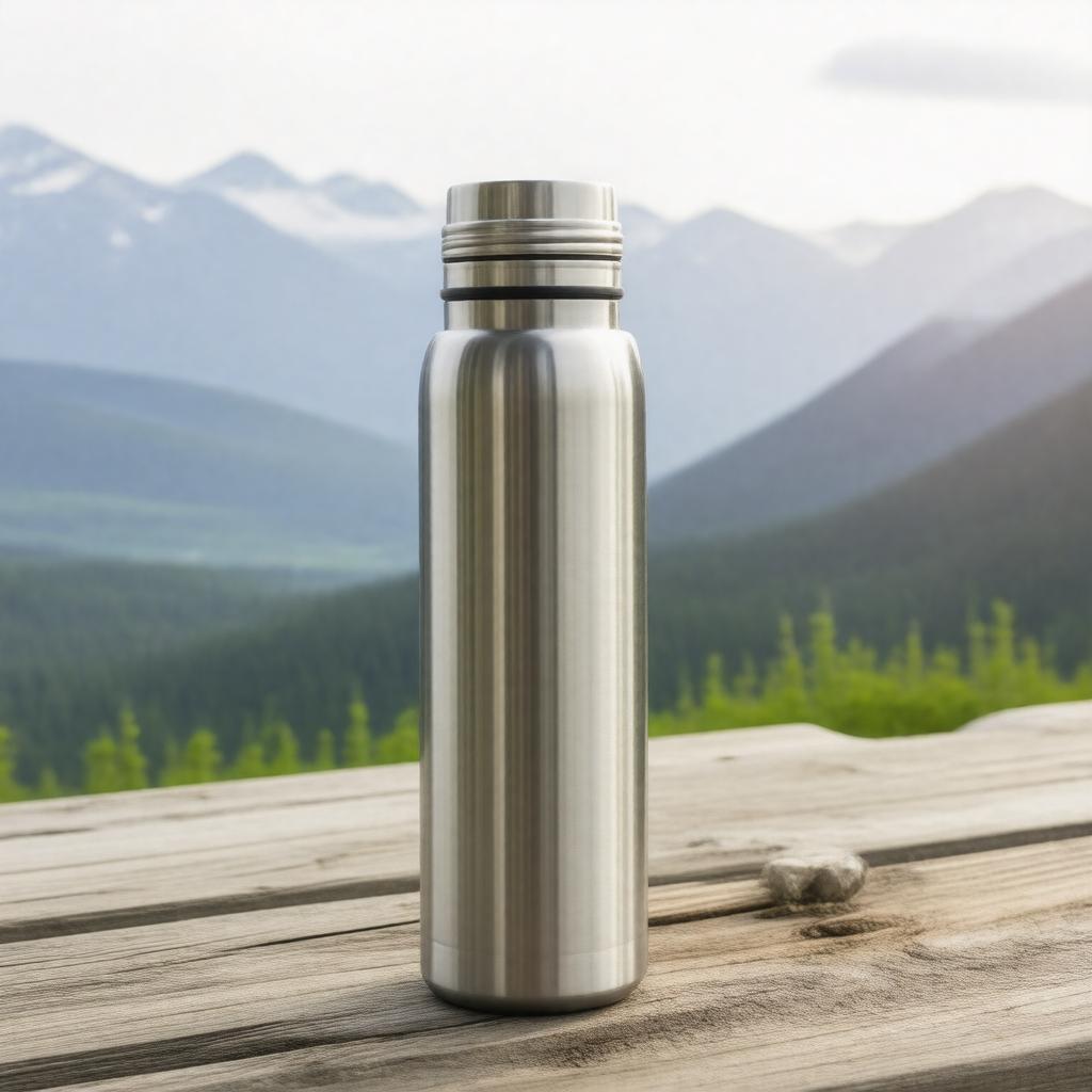 AI-created image of thermos bottle