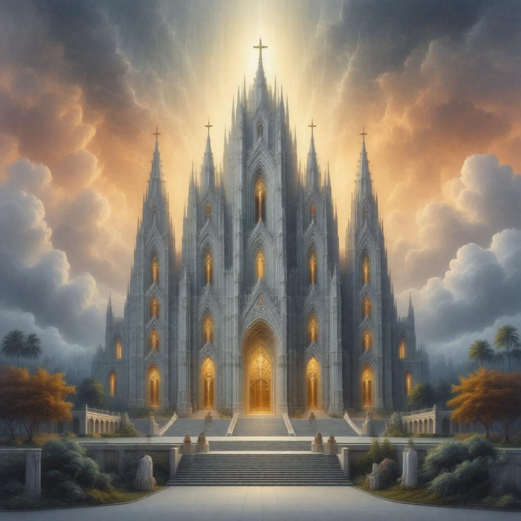 AI-created image of universal Church