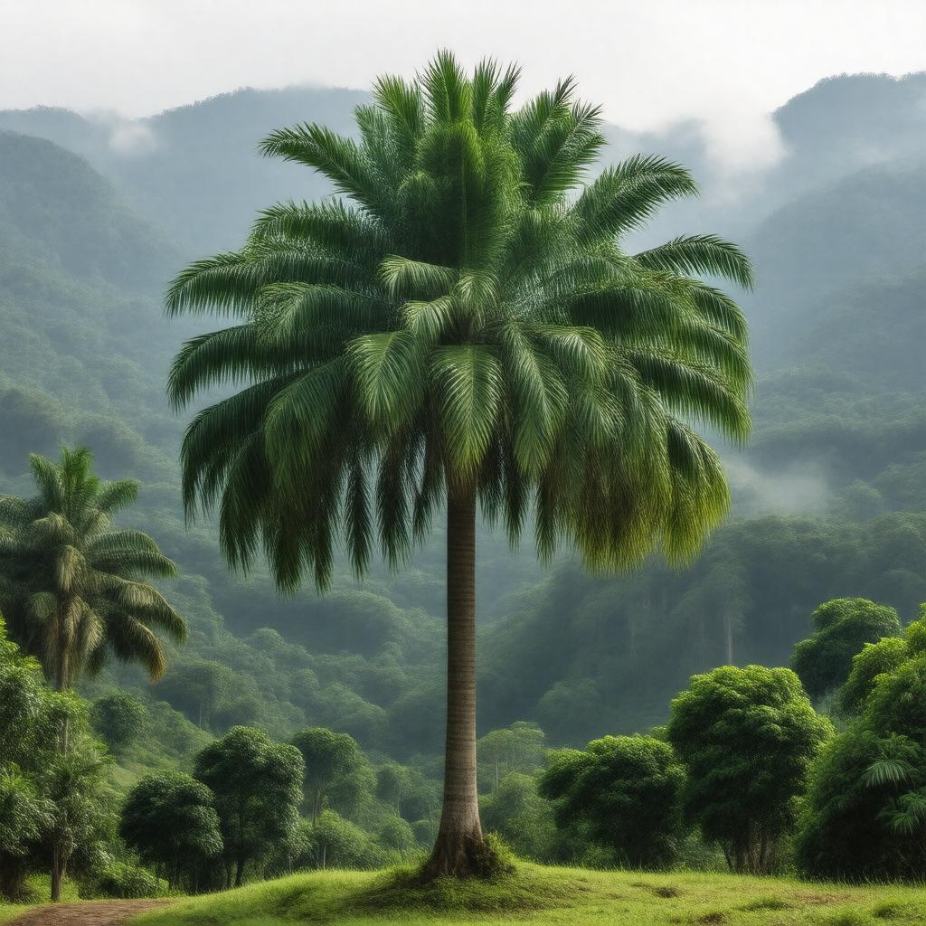 Click to view larger image AI-created image of wax palm