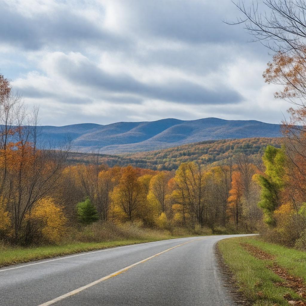 AI-created image of western Massachusetts