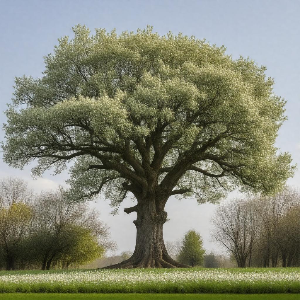 Click to view larger image AI-created image of white elm