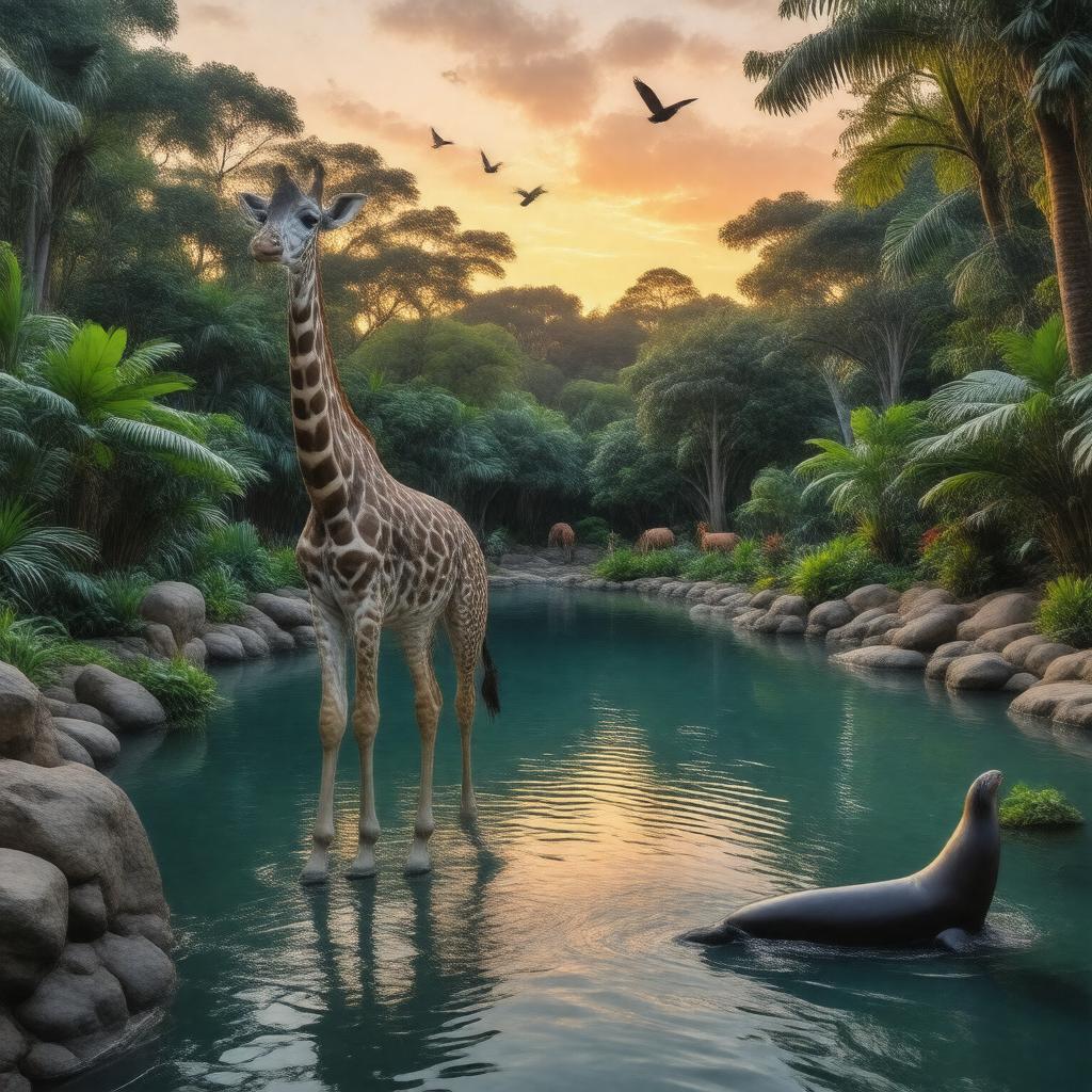 Click to view larger image AI-created image of wildlife