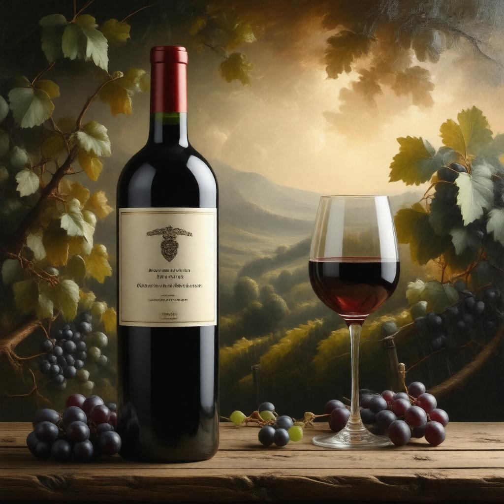 Click to view larger image AI-created image of wine